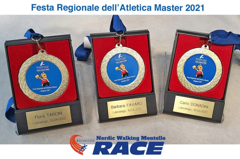 Atletica Montebelluna è anche categoria Master: tutti i premiati!