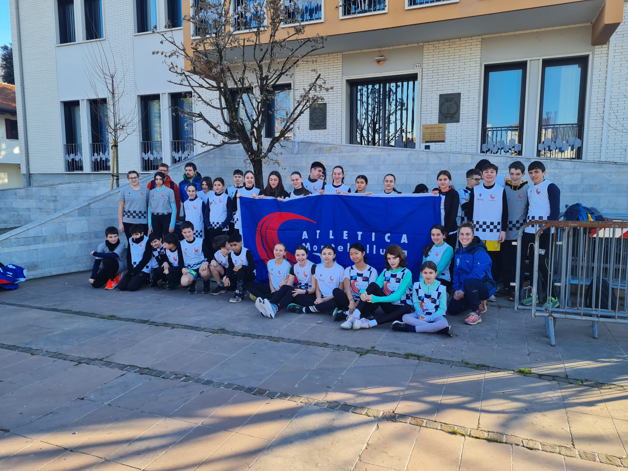 Atleti del settore giovanile di Atletica Montebelluna