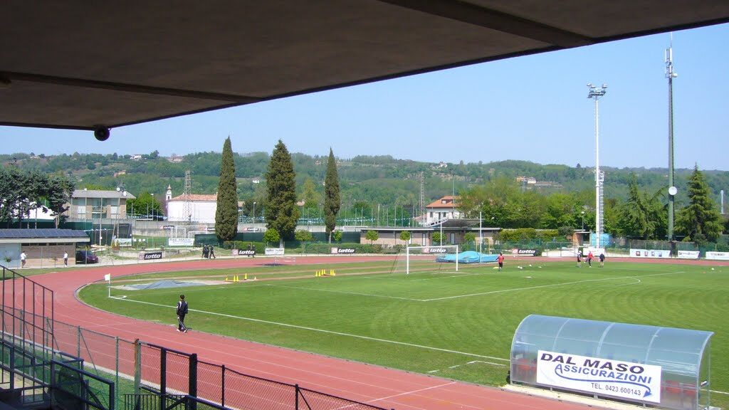Lo stadio di Montebelluna, parte della storia di Atletica Montebelluna